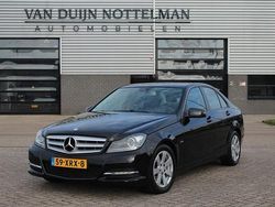 Zwart Gebruikt 2011 Mercedes C200 Elegance Sedan | € 9.950 (Eerlijke prijs)