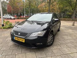 Zwart Gebruikt 2016 Seat Leon ST CONNECT Stationwagen | € 5.500 (Super prijs)