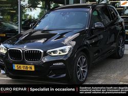 Zwart Gebruikt 2018 BMW X3 Executive SUV | € 22.995