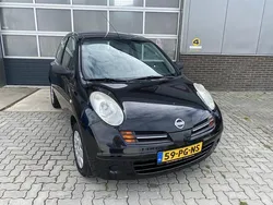 Zwart Gebruikt 2004 Nissan Micra Visia Hatchback | € 2.400 (Eerlijke prijs)