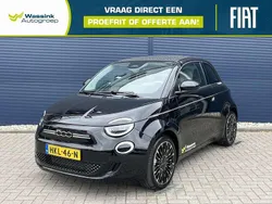 Zwart Nieuw 2025 Fiat 500e La Prima Hatchback | € 38.740