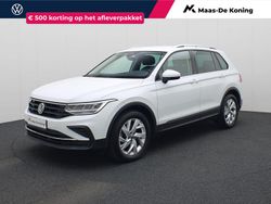 Wit Gebruikt 2021 VW Tiguan Life SUV | € 25.940 (Super prijs)