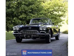 Zwart Gebruikt 1961 Chevrolet Corvette C1 Cabriolet | € 75.000