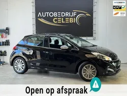 Zwart Gebruikt 2017 Peugeot 208 Premium Hatchback | € 7.995 (Eerlijke prijs)