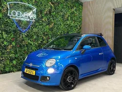 Blauw Gebruikt 2014 Fiat 500C Lounge Cabriolet | € 6.990 (Goede deal)