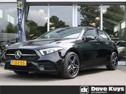 Zwart Gebruikt 2021 Mercedes A250 AMG line Hatchback | € 29.950 (Eerlijke prijs)