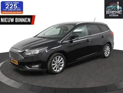 Zwart Gebruikt 2018 Ford Focus Titanium Stationwagen | € 13.899 (Super prijs)