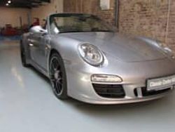 Zilversilber Gebruikt 2012 Porsche 911 Carrera 4 GTS Cabriolet | € 66.997