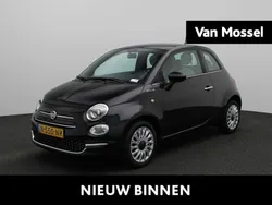 Zwart Gebruikt 2021 Fiat 500 Dolcevita Hatchback | € 13.900 (Eerlijke prijs)