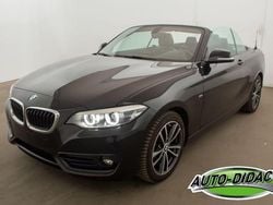 Zwart Gebruikt 2017 BMW 218 Cabriolet | € 10.700
