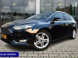 Zwart Gebruikt 2018 Ford Focus Titanium Stationwagen | € 10.900 (Eerlijke prijs)
