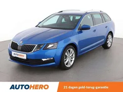 Blauw Gebruikt 2017 Skoda Octavia Ambition Stationwagen | € 15.149 (Eerlijke prijs)