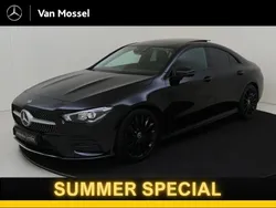 Zwart, metallic lak Gebruikt 2019 Mercedes CLA220 Premium Plus Sedan | € 34.945 (Iets duurder)