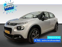 Grijs Gebruikt 2017 Citroën C3 Feel Hatchback | € 7.945 (Eerlijke prijs)