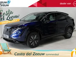 Twotone (dark blue/black) Gebruikt 2024 Nissan Ariya Evolve SUV | € 37.950 (Super prijs)