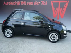 Zwart Gebruikt 2021 Fiat 500C Dolcevita Cabriolet | € 13.900 (Eerlijke prijs)