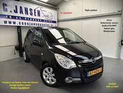 Zwart Gebruikt 2008 Opel Agila Enjoy Hatchback | € 3.899 (Eerlijke prijs)