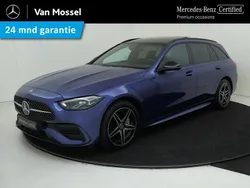 Blauw Gebruikt 2024 Mercedes E300 AMG line Stationwagen | € 50.945 (Goede deal)