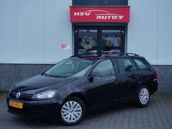 Zwart Gebruikt 2010 VW Golf VI Comfortline Stationwagen | € 4.450 (Goede deal)