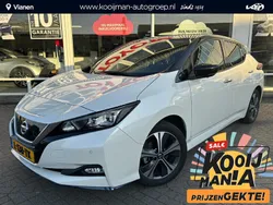 Wit, metallic lak Gebruikt 2021 Nissan Leaf N-Connecta Hatchback | € 20.950 (Iets duurder)