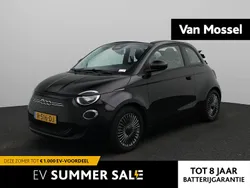 Zwart Gebruikt 2022 Fiat 500C Icon Cabriolet | € 19.900 (Eerlijke prijs)