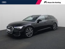 Zwart Gebruikt 2022 Audi A6 Design Stationwagen | € 44.440 (Super prijs)