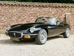 Zwart Gebruikt 1974 Jaguar E-Type Cabriolet | € 94.500
