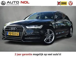 Zwart Gebruikt 2017 Audi A6 S-Line Stationwagen | € 22.450 (Eerlijke prijs)