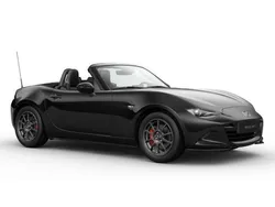 Zwart Nieuw 2024 Mazda MX5 Homura-Line Cabriolet | € 37.749 (Super prijs)