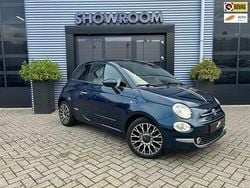Blauw Gebruikt 2021 Fiat 500C Lounge Cabriolet | € 13.900 (Goede deal)