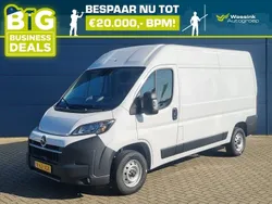 Icy white Nieuw 2024 Opel Movano Van | € 30.899 (Super prijs)