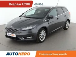 Grijs Gebruikt 2015 Ford Focus Titanium Stationwagen | € 9.749 (Eerlijke prijs)