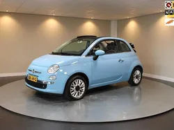 Blauw Gebruikt 2015 Fiat 500C Lounge Cabriolet | € 9.940 (Eerlijke prijs)