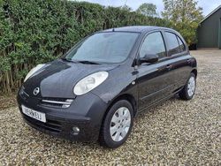 Zwart Gebruikt 2007 Nissan Micra Acenta Hatchback | € 1.750 (Goede deal)