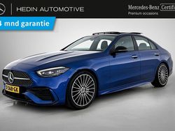 Blauw Gebruikt 2022 Mercedes C200 AMG line Sedan | € 45.900 (Duur)