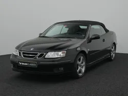 Zwart Gebruikt 2003 Saab 9-3 Cabriolet Linear Cabriolet | € 8.999