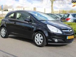 Zwart Gebruikt 2008 Opel Corsa Enjoy Hatchback | € 3.500 (Duur)