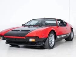 Roodred over satin black Gebruikt 1981 De Tomaso Pantera Coupé | € 159.500