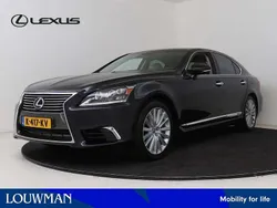 Zwart Gebruikt 2013 Lexus LS600 Executive Line Sedan | € 29.945