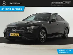 Zwart Gebruikt 2024 Mercedes C300e AMG line Sedan | € 53.950 (Goede deal)
