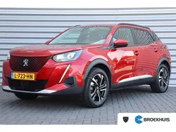 Rood Gebruikt 2021 Peugeot e-2008 Allure SUV | € 15.400 (Goede deal)