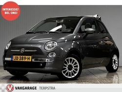 Grijs Gebruikt 2014 Fiat 500C Lounge Cabriolet | € 4.995 (Super prijs)