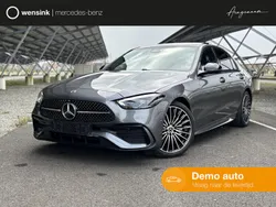 Grijs, metallic lak Gebruikt 2025 Mercedes C180 AMG line Sedan | € 59.850 (Duur)