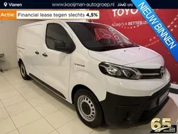 Snow white Nieuw 2024 Toyota Proace Cool Van | € 39.202 (Eerlijke prijs)
