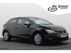 Zwart Gebruikt 2015 Seat Leon CONNECT Hatchback | € 6.950 (Goede deal)