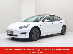 Wit Gebruikt 2021 Tesla Model 3 Standard Range Sedan | € 24.900 (Iets duurder)