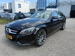 Zwart Gebruikt 2016 Mercedes C180 Sport Edition Stationwagen | € 8.250 (Super prijs)