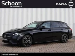 Zwart Gebruikt 2022 Mercedes C300 AMG line Stationwagen | € 35.950 (Goede deal)