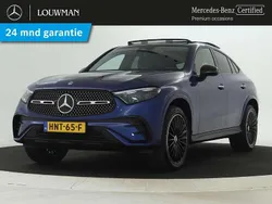 970 spectraalblauw metallic Gebruikt 2024 Mercedes GLC300 AMG line Coupé | € 76.945 (Eerlijke prijs)