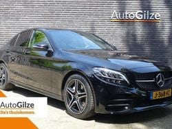 Zwart, metallic lak Gebruikt 2019 Mercedes C180 AMG Line Premium Plus Sedan | € 27.945 (Eerlijke prijs)